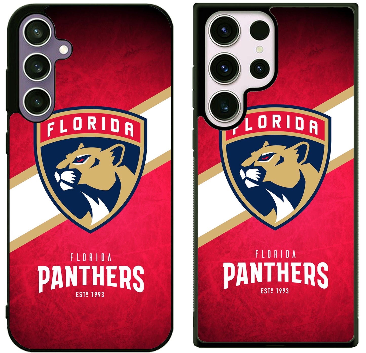 Florida Panthers Logo Cover Samsung Galaxy S25 | S25 Edge | S25 FE | S25 Plus | S25 Ultra Case