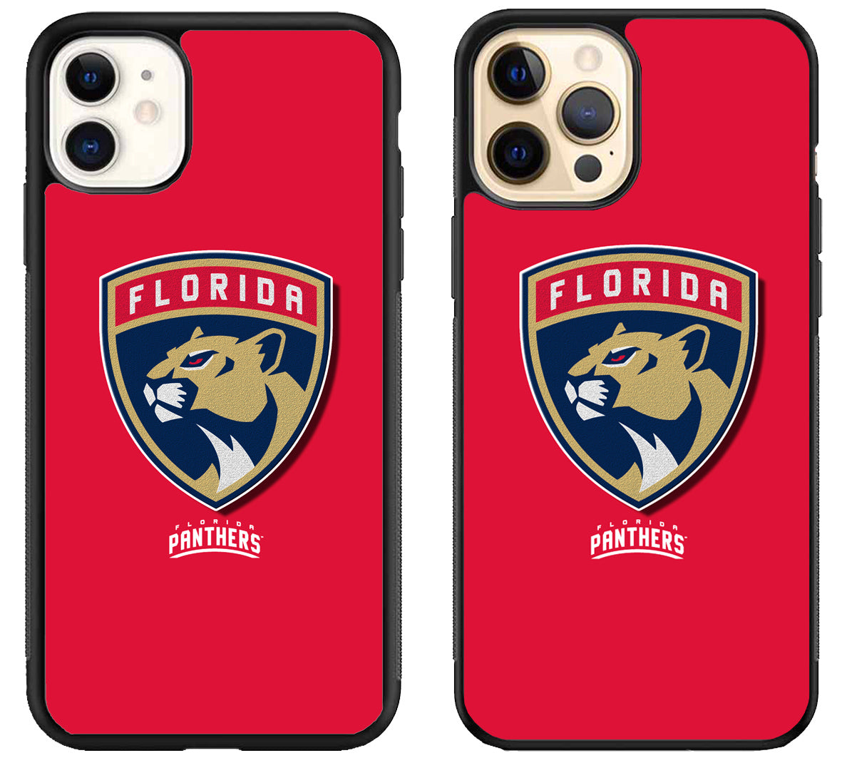 Florida Panthers Red iPhone 12 | 12 Mini | 12 Pro | 12 Pro Max Case