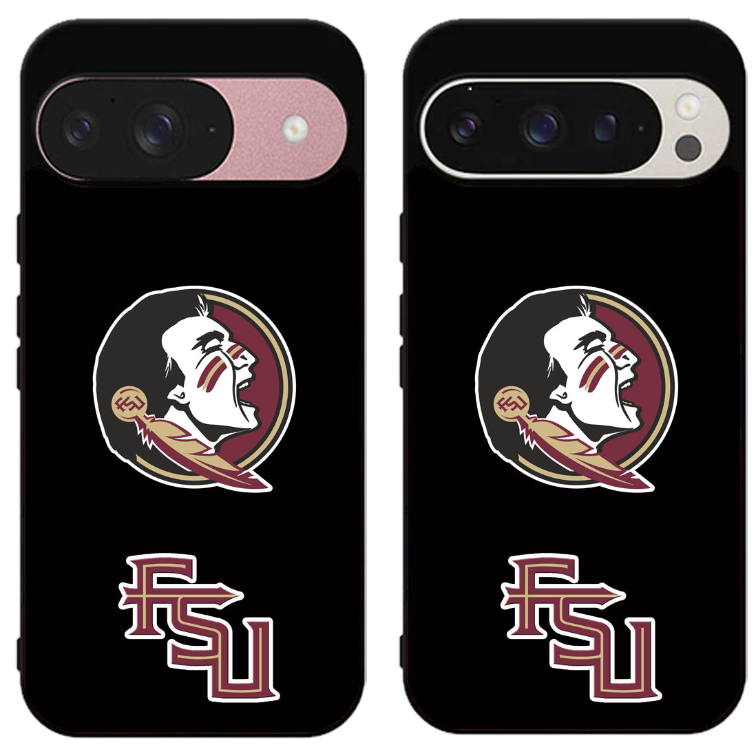 Florida State Seminoles Black Google Pixel 9 | 9 Pro | 9 Pro XL Case