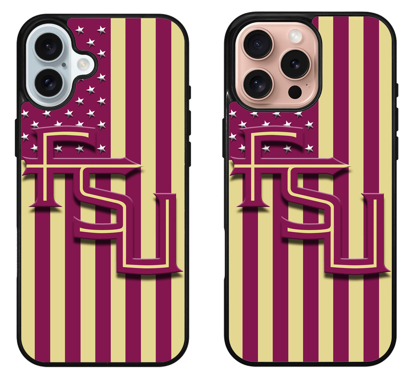 Florida State Seminoles Flag iPhone 16 | 16 Plus | 16 Pro | 16 Pro Max Case