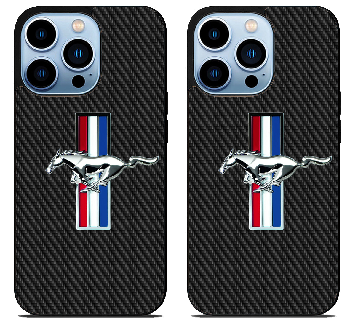 Ford Mustang Carbon Logo iPhone 15 Pro | iPhone 15 Pro Max Case