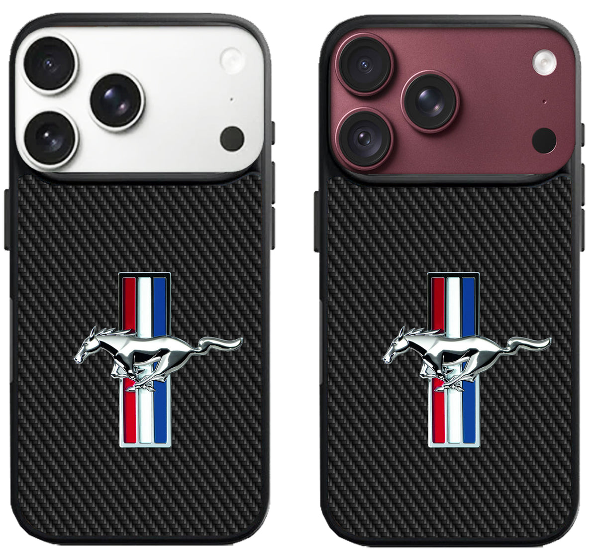 Ford Mustang Carbon Logo iPhone 18 Pro | 18 Pro Max Case