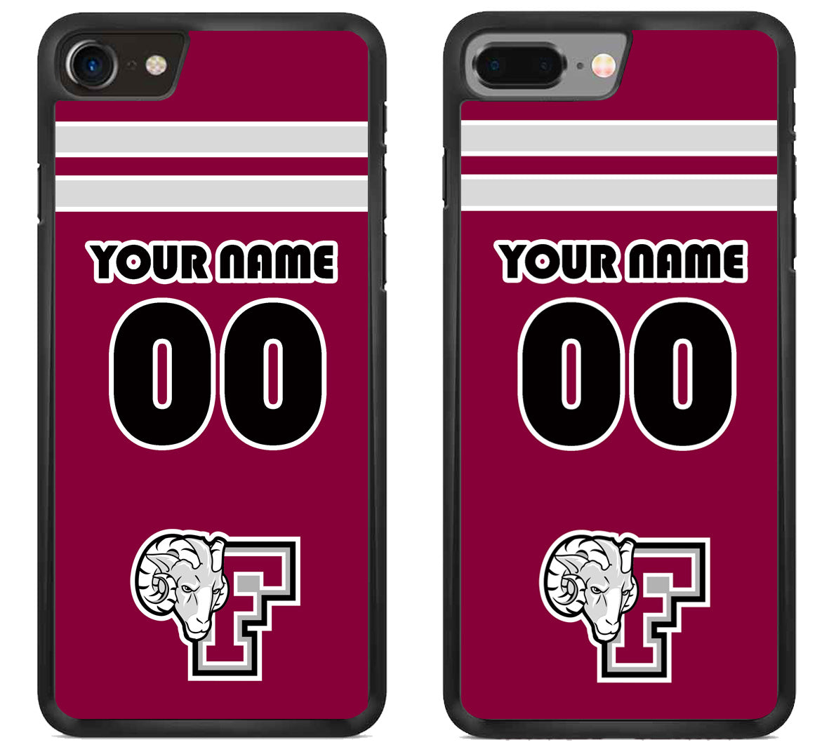 Custom Personalized Fordham Rams iPhone 8 | 8 Plus Case