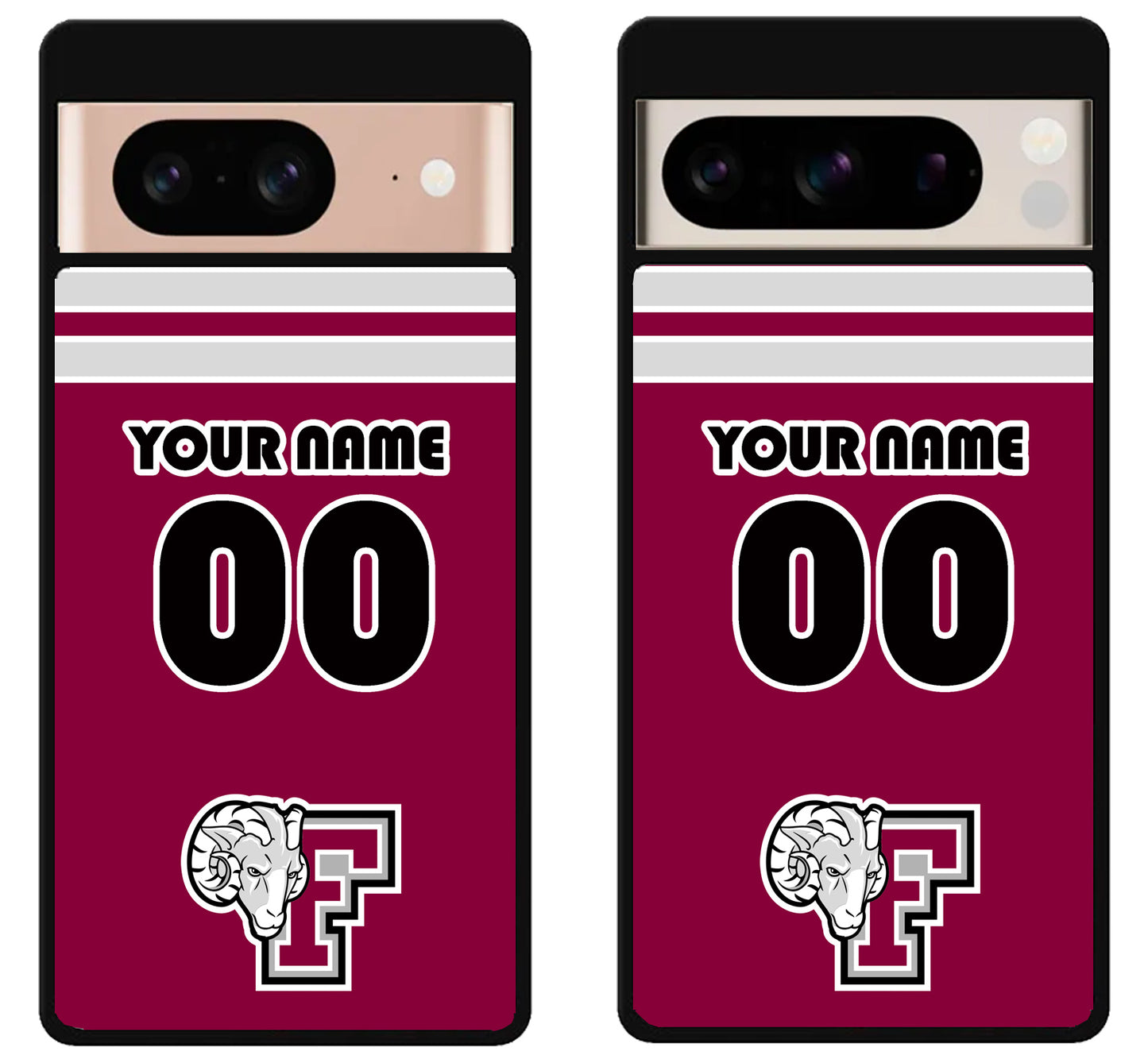 Custom Personalized Fordham Rams Google Pixel 8 | 8 Pro Case