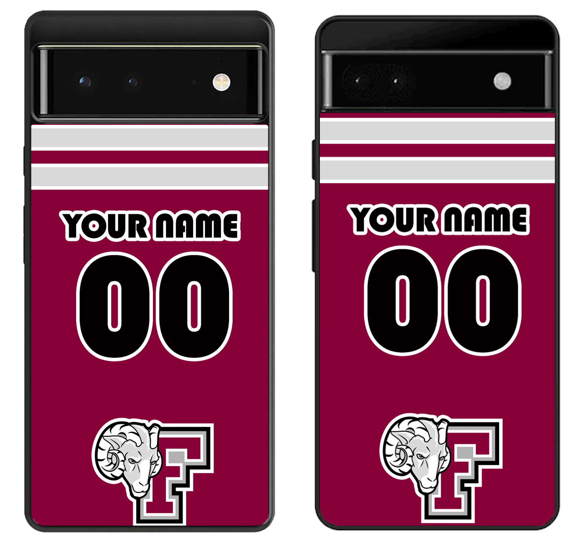 Custom Personalized Fordham Rams Google Pixel 6 | 6A | 6 Pro Case