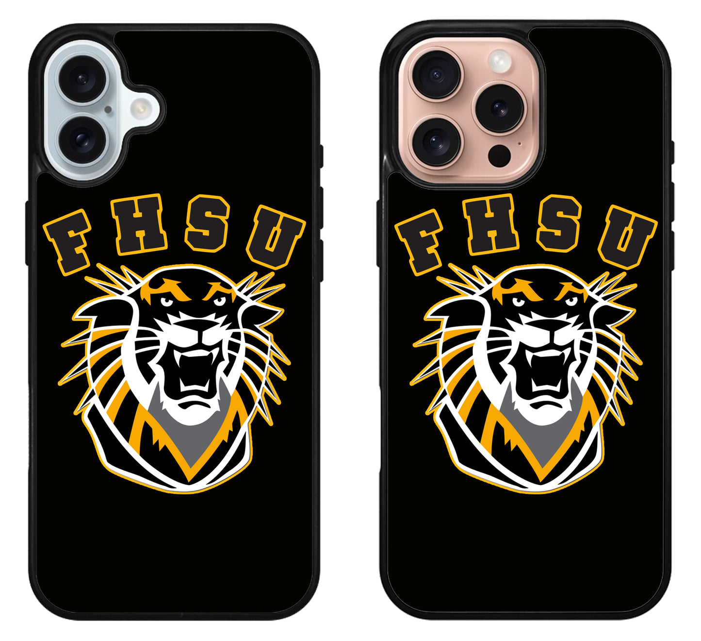 Fort Hays State Tigers Logo iPhone 16 | 16 Plus | 16 Pro | 16 Pro Max Case
