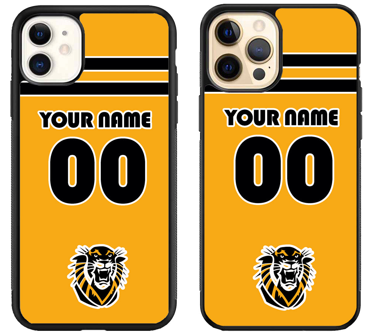 Custom Personalized Fort Hays State Tigers iPhone 12 | 12 Mini | 12 Pro | 12 Pro Max Case