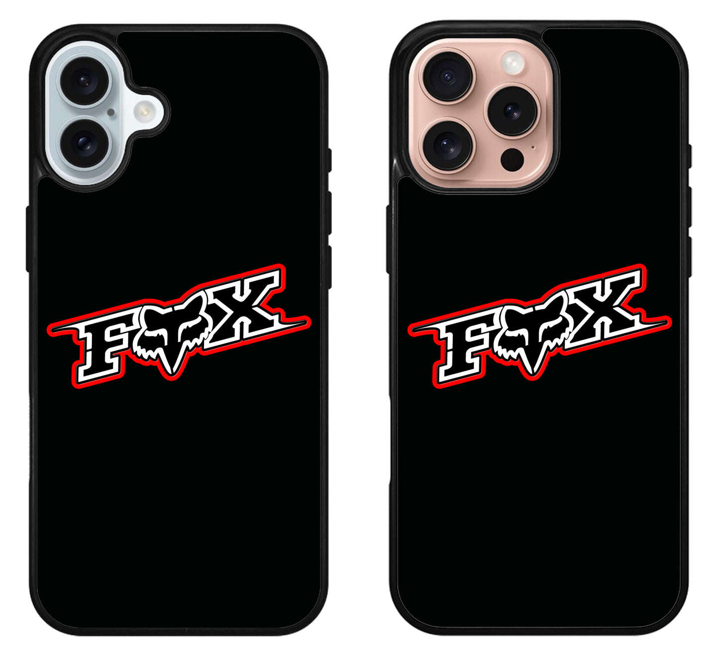 Fox Racing Black iPhone 16 | 16 Plus | 16 Pro | 16 Pro Max Case