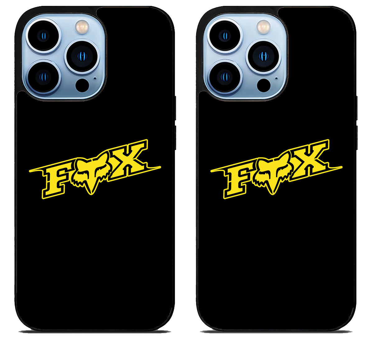 Fox Racing Black Logo iPhone 15 Pro | iPhone 15 Pro Max Case