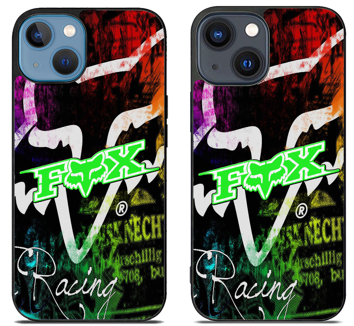 Fox Racing Painted iPhone 15 | iPhone 15 Plus Case