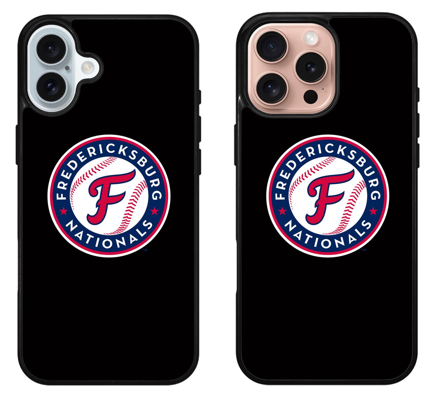 Fredericksburg Nationals Black iPhone 16 | 16 Plus | 16 Pro | 16 Pro Max Case