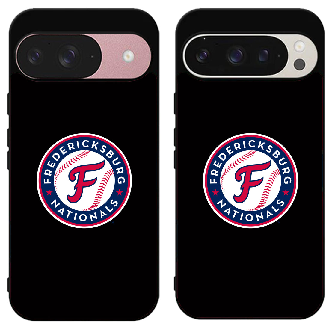 Fredericksburg Nationals Black Google Pixel 9 | 9 Pro | 9 Pro XL Case