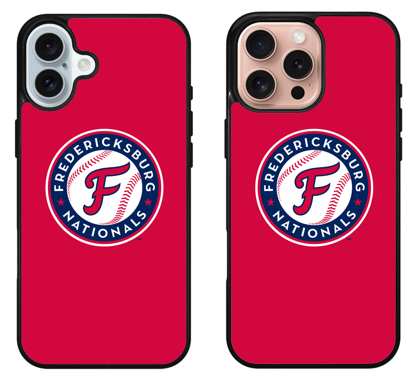 Fredericksburg Nationals Red iPhone 16 | 16 Plus | 16 Pro | 16 Pro Max Case
