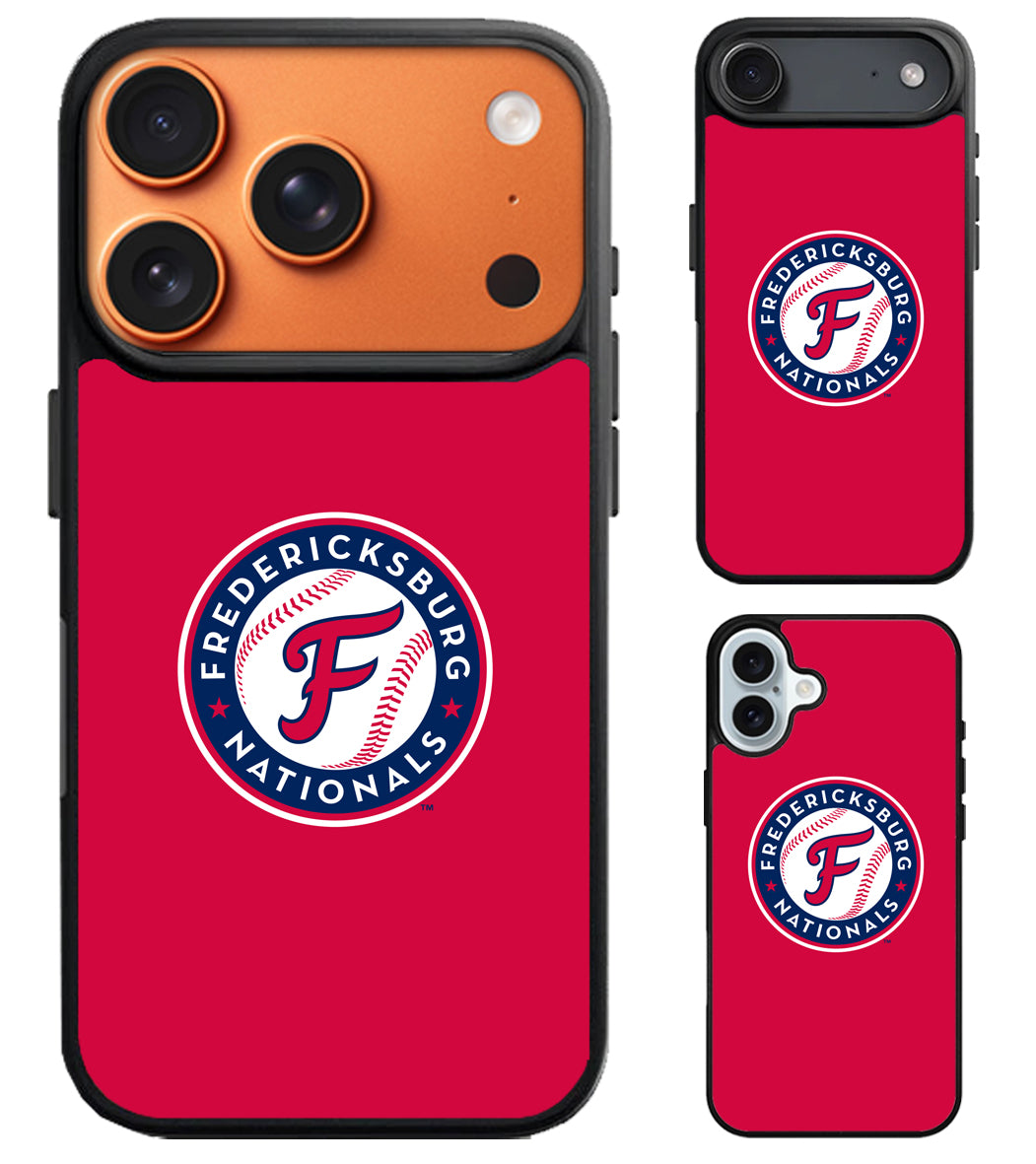 Fredericksburg Nationals Red iPhone Air | iPhone 17 | 17 Pro | 17 Pro Max Case