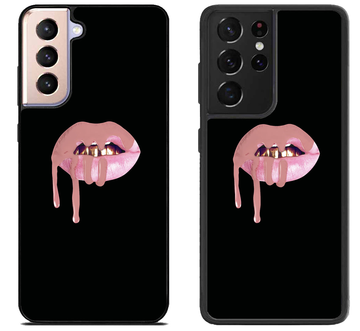 Frosted Pink Lips Samsung Galaxy S21 | S21 FE | S21+ | S21 Ultra Case