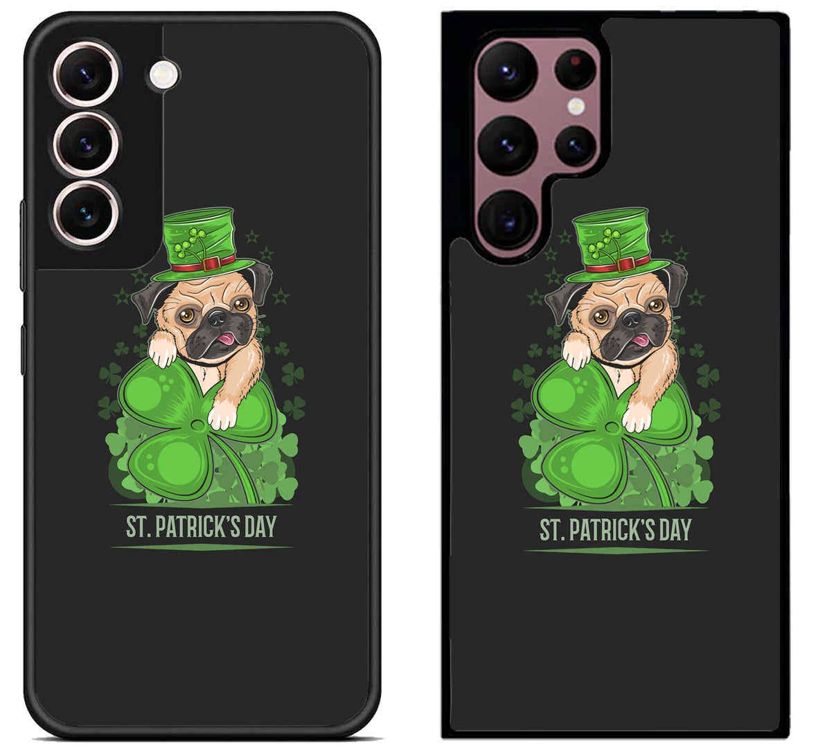 Funny Pug St Patrick’s Day Samsung Galaxy S22 | S22+ | S22 Ultra Case