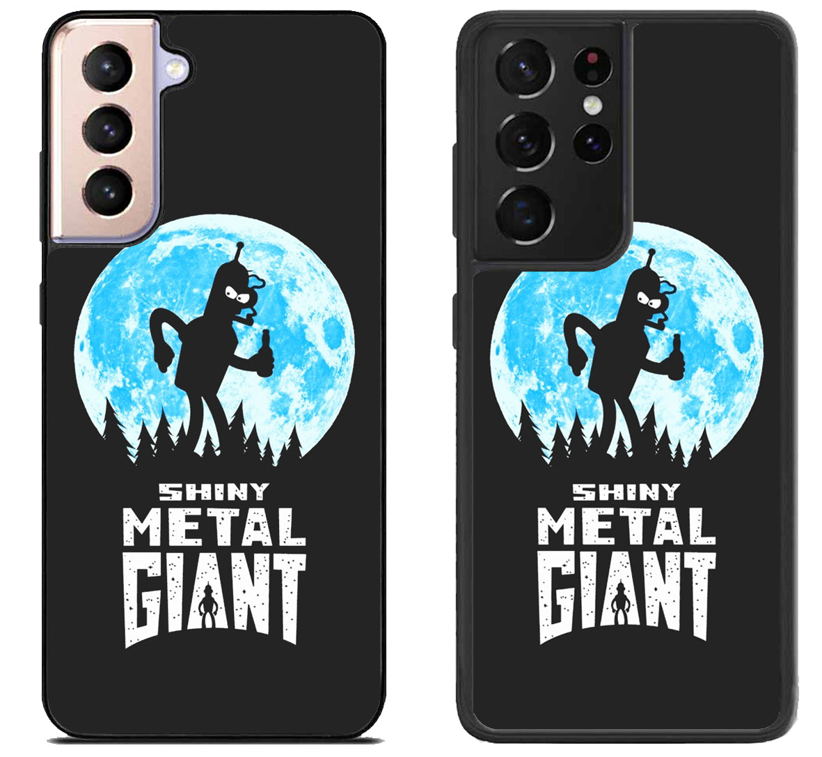 Futurama Bender Metal Giants Samsung Galaxy S21 | S21 FE | S21+ | S21 Ultra Case