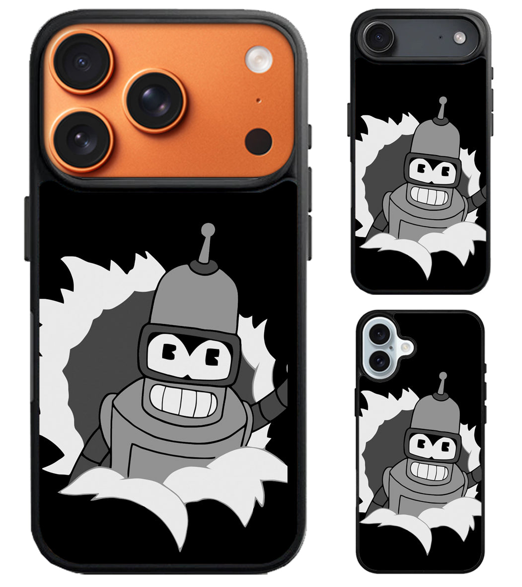 Futurama Bender Stylish iPhone Air | iPhone 17 | 17 Pro | 17 Pro Max Case