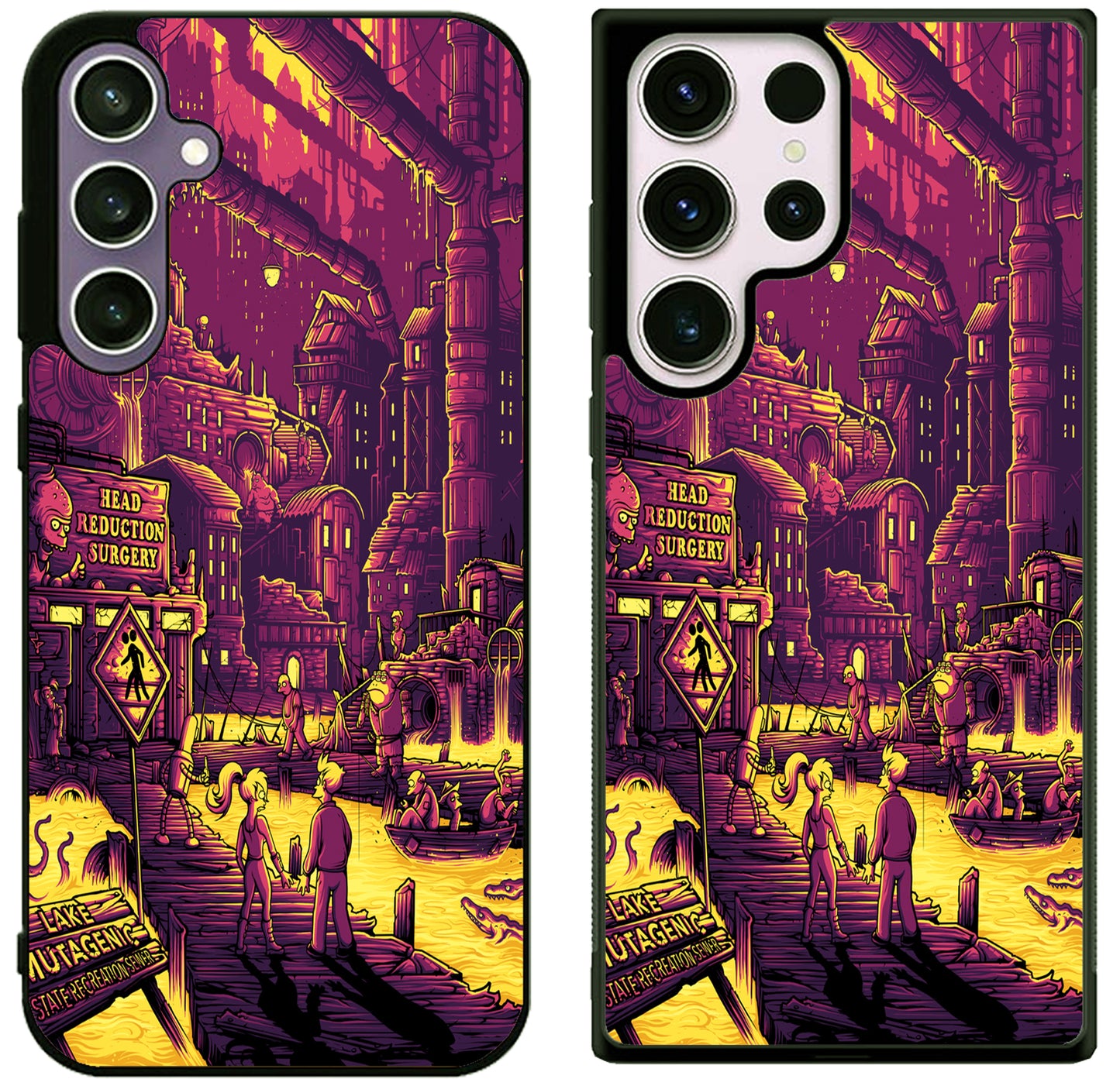 Futurama Dan Mumford Cover Samsung Galaxy S25 | S25 Edge | S25 FE | S25 Plus | S25 Ultra Case