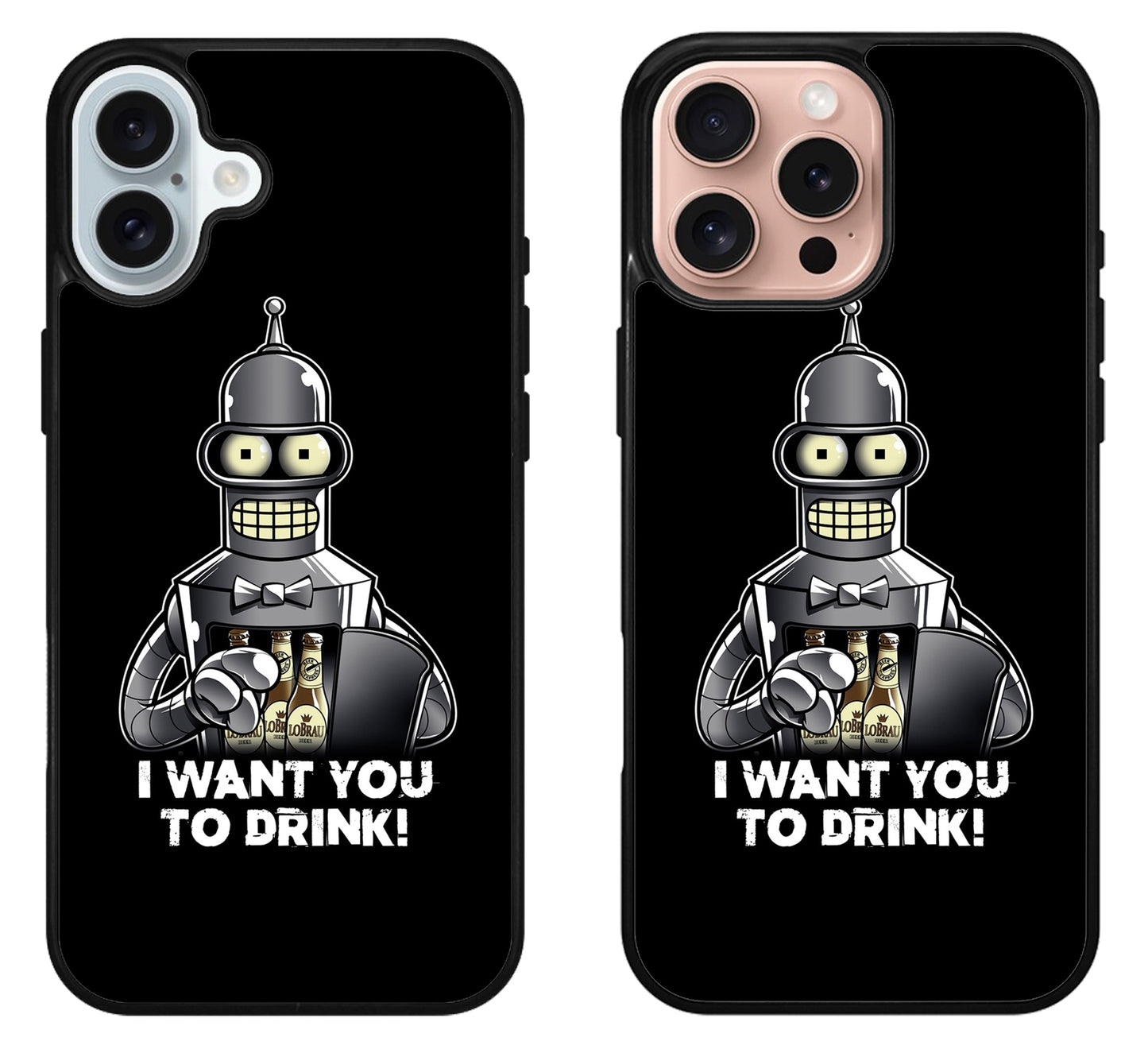 Futurama Want to Drink iPhone 16 | 16 Plus | 16 Pro | 16 Pro Max Case