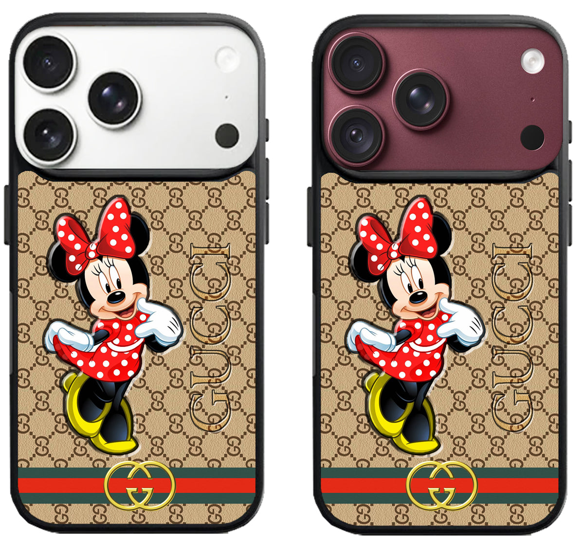 Cool Minnie Mouse Pattern Gucci iPhone 18 Pro | 18 Pro Max Case