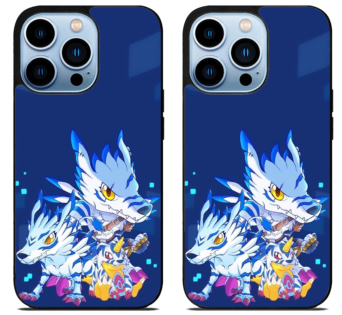 Gabumon Digimon Cover iPhone 15 Pro | iPhone 15 Pro Max Case