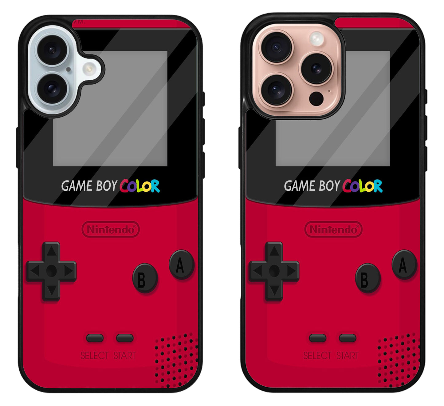 Game Boy Color Red iPhone 16 | 16 Plus | 16 Pro | 16 Pro Max Case