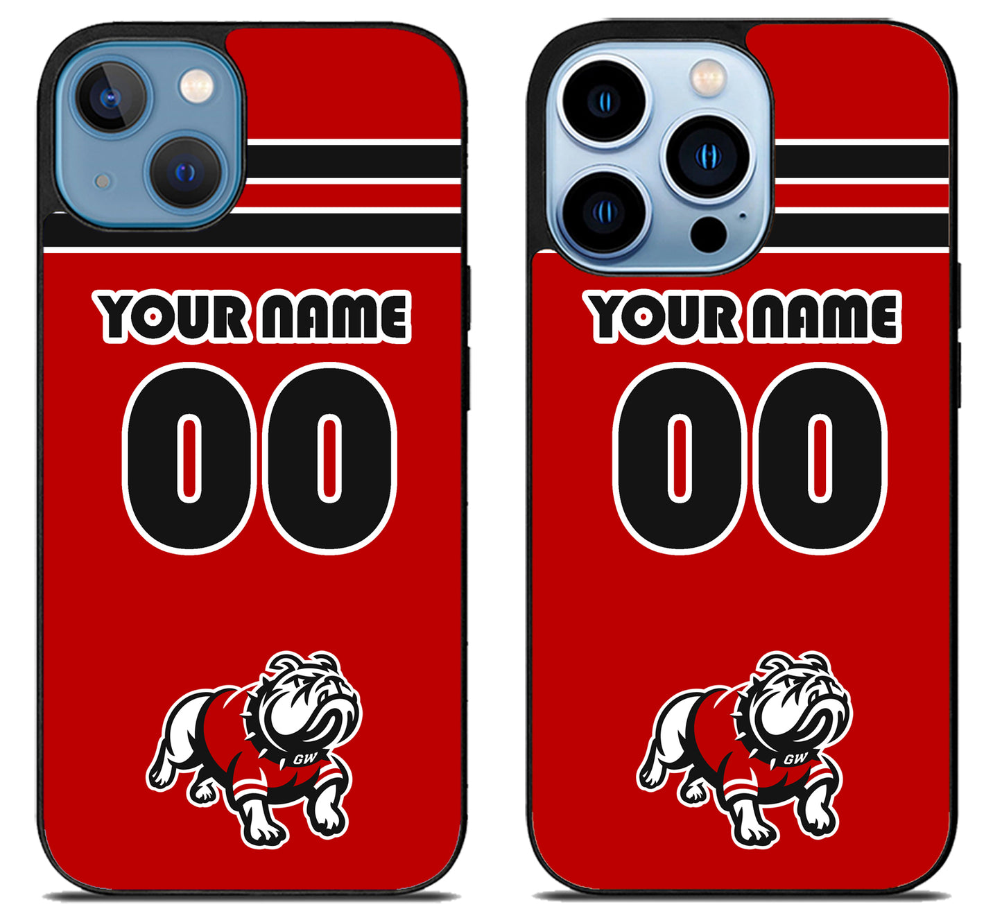 Custom Personalized Gardner-Webb Runnin' Bulldogs iPhone 13 | 13 Mini | 13 Pro | 13 Pro Max Case