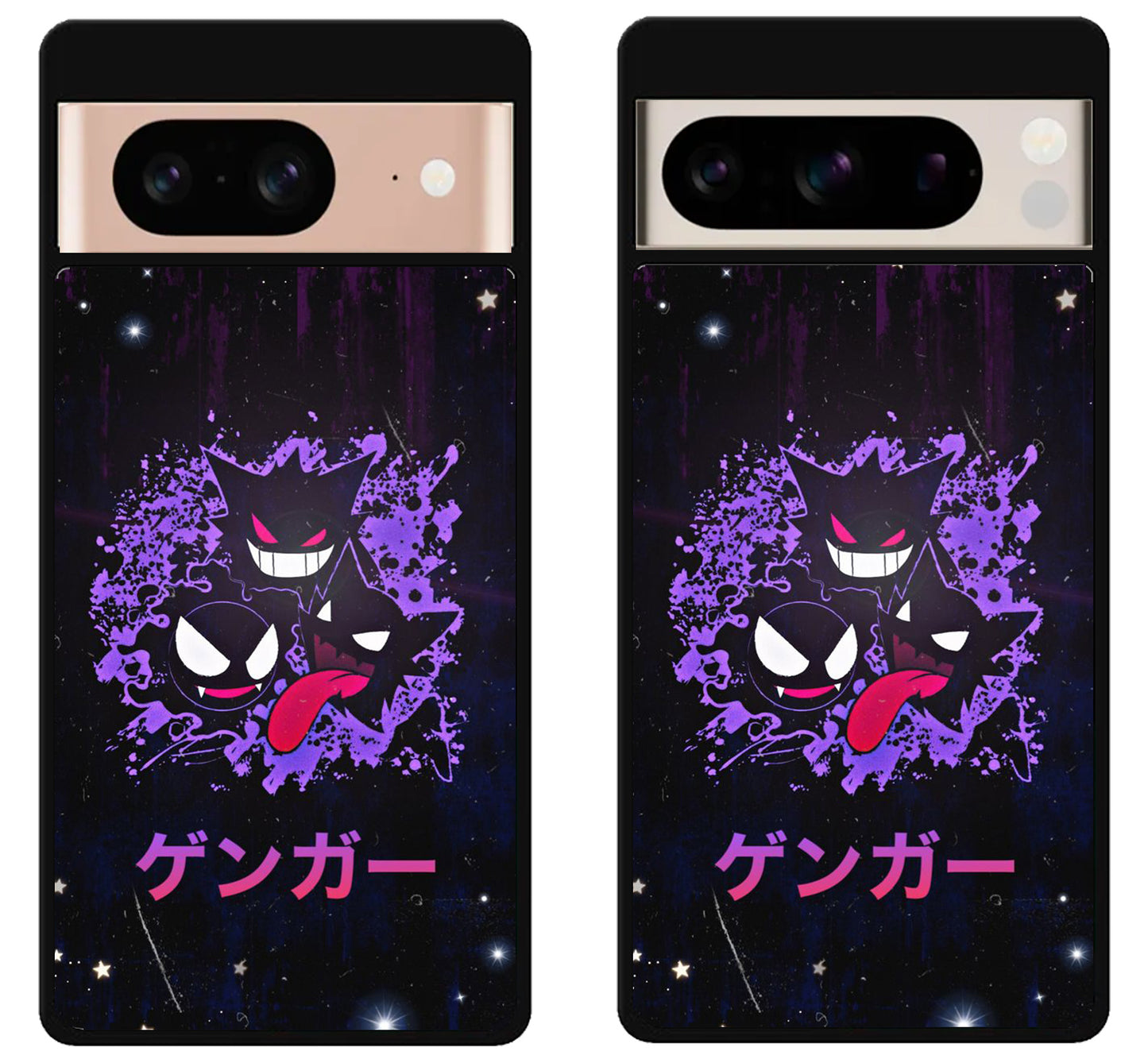 Gengar Pokemon Collage Google Pixel 8 | 8 Pro Case