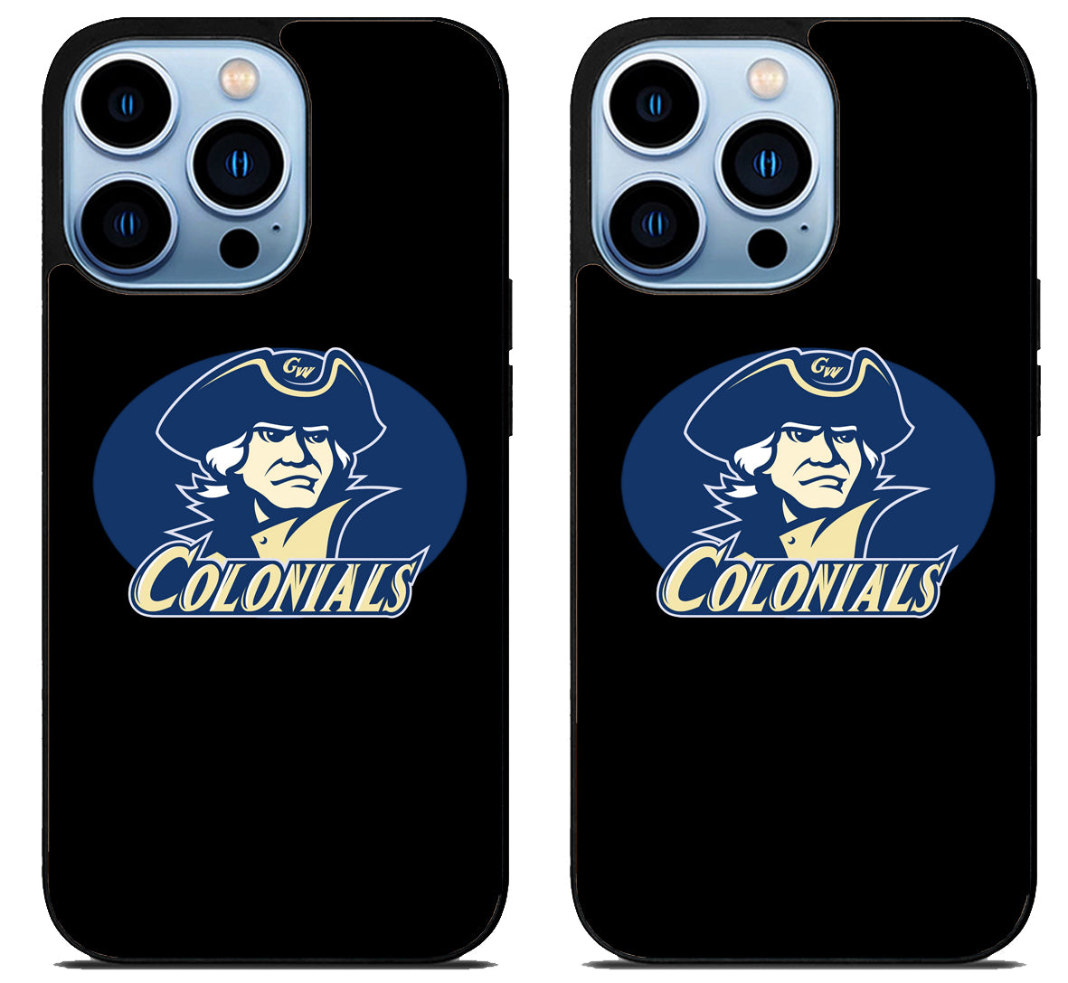 George Washington Colonials Black iPhone 15 Pro | iPhone 15 Pro Max Case