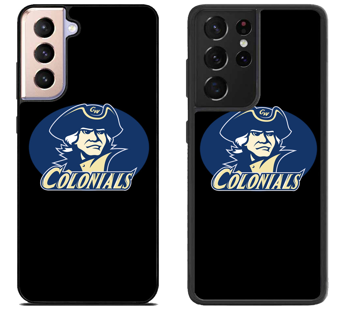 George Washington Colonials Black Samsung Galaxy S21 | S21 FE | S21+ | S21 Ultra Case