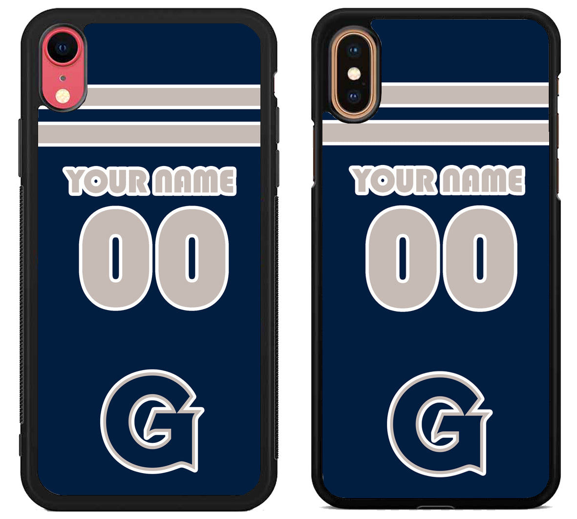 Custom Personalized Georgetown Hoyas iPhone X | Xs | Xr | Xs Max Case