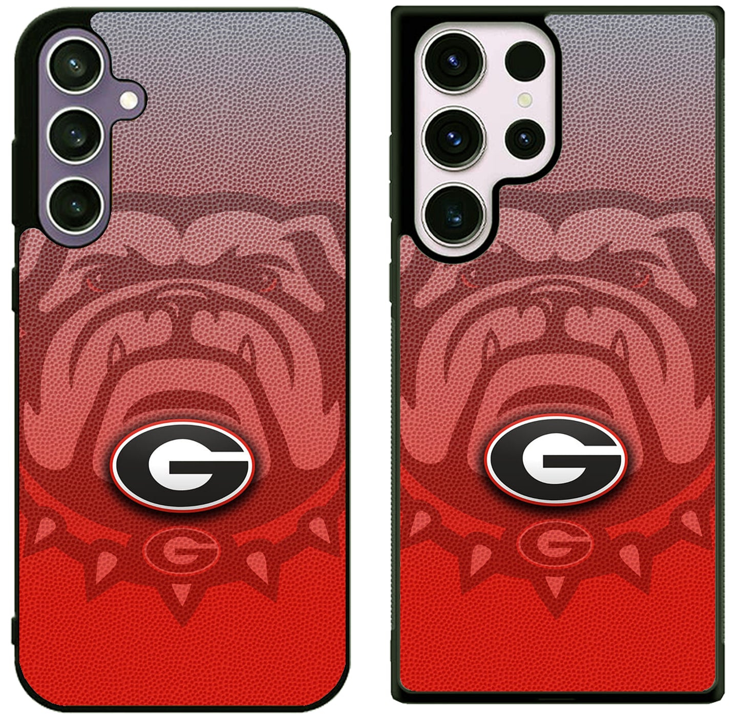 Georgia Bulldogs Background Samsung Galaxy S25 | S25 Edge | S25 FE | S25 Plus | S25 Ultra Case