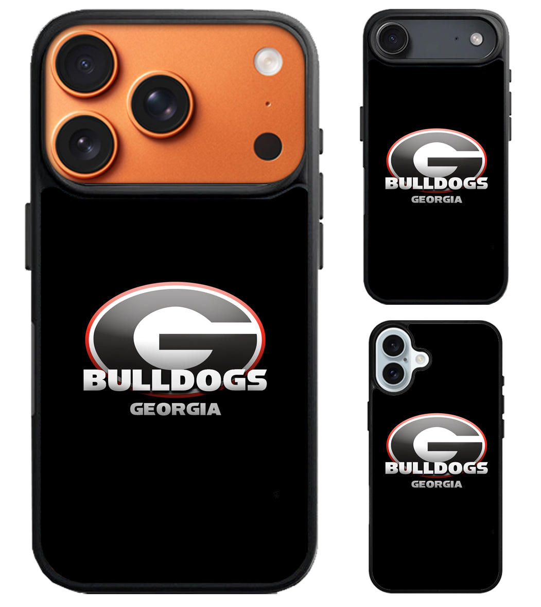 Georgia Bulldogs Logo iPhone Air | iPhone 17 | 17 Pro | 17 Pro Max Case