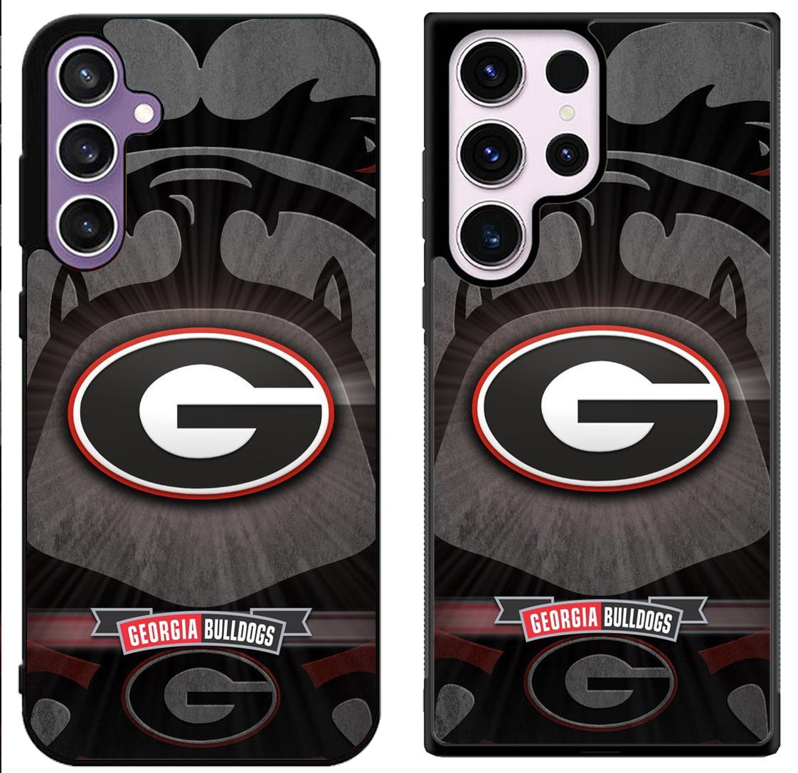 Georgia Bulldogs Wallpaper Samsung Galaxy S24 | S24+ | S24 Ultra Case