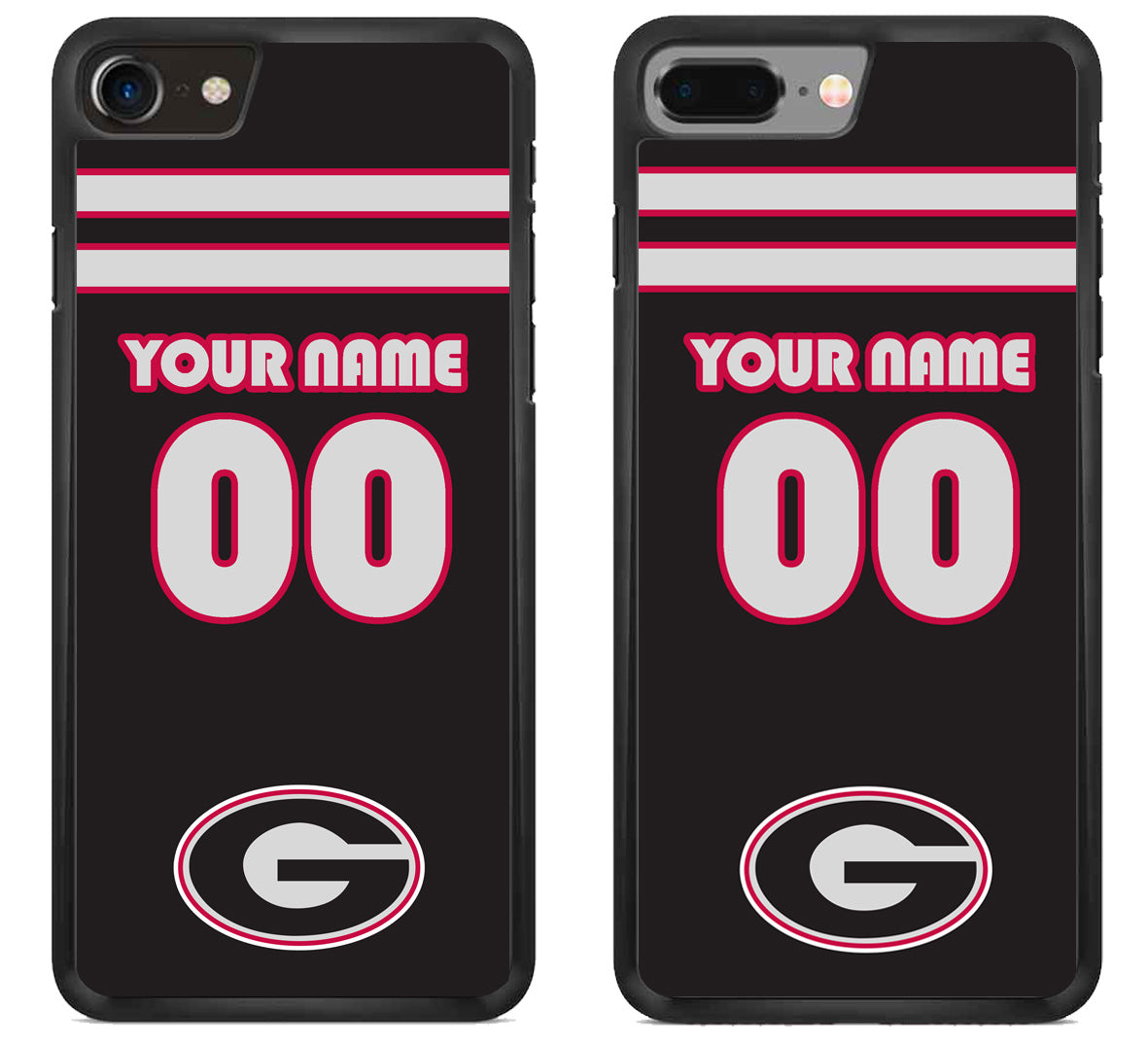 Custom Personalized Georgia Bulldogs iPhone 8 | 8 Plus Case
