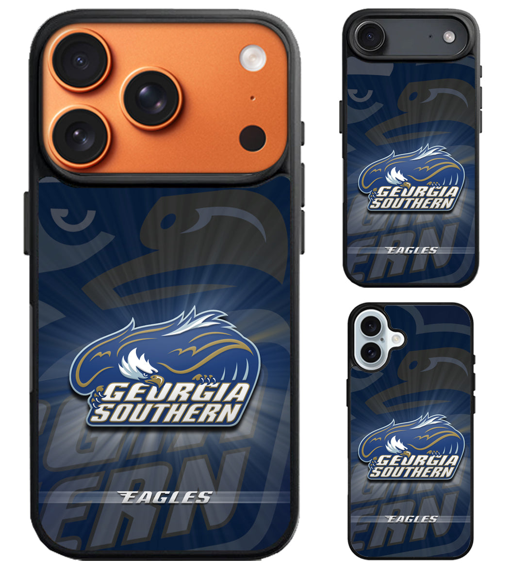 Georgia Southern Eagles Background iPhone Air | iPhone 17 | 17 Pro | 17 Pro Max Case