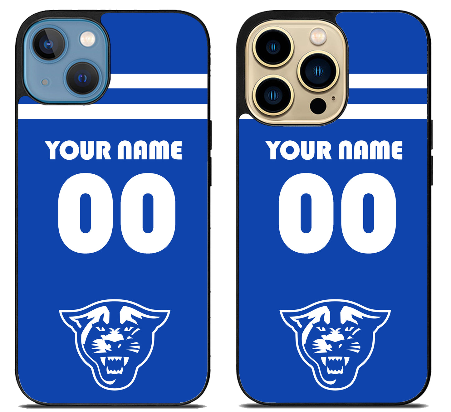 Custom Personalized Georgia State Panthers iPhone 14 | 14 Plus | 14 Pro | 14 Pro Max Case