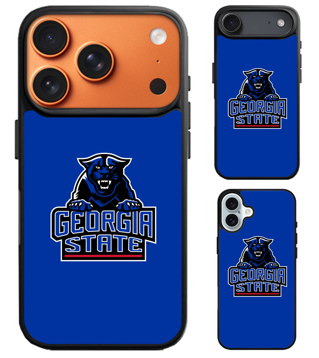 Georgia State Panthers Blue iPhone Air | iPhone 17 | 17 Pro | 17 Pro Max Case