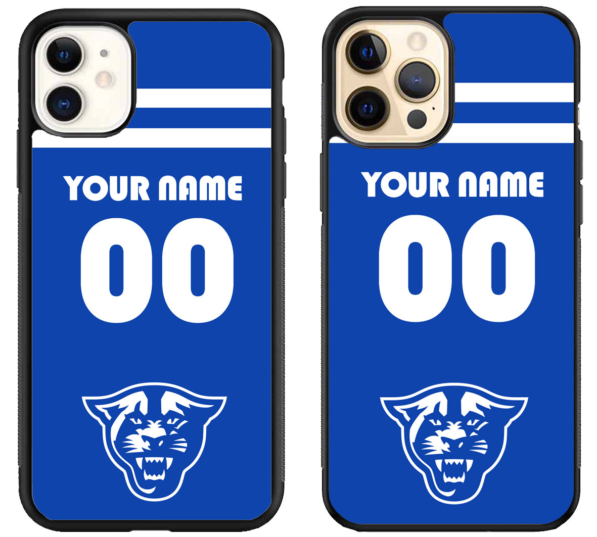 Custom Personalized Georgia State Panthers iPhone 12 | 12 Mini | 12 Pro | 12 Pro Max Case