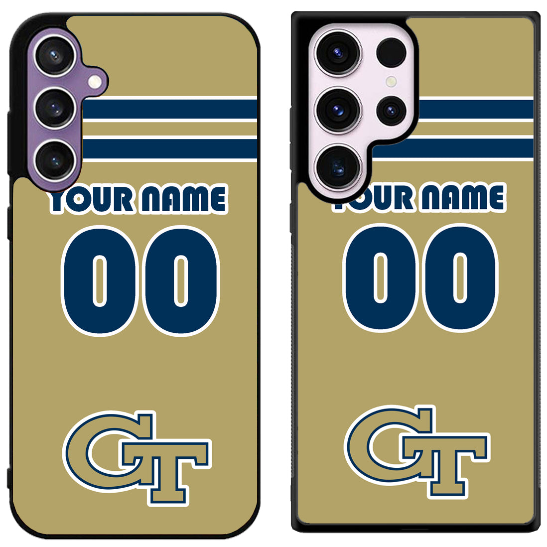 Custom Personalized Georgia Tech Yellow Jackets Samsung Galaxy S24 | S24+ | S24 Ultra Case