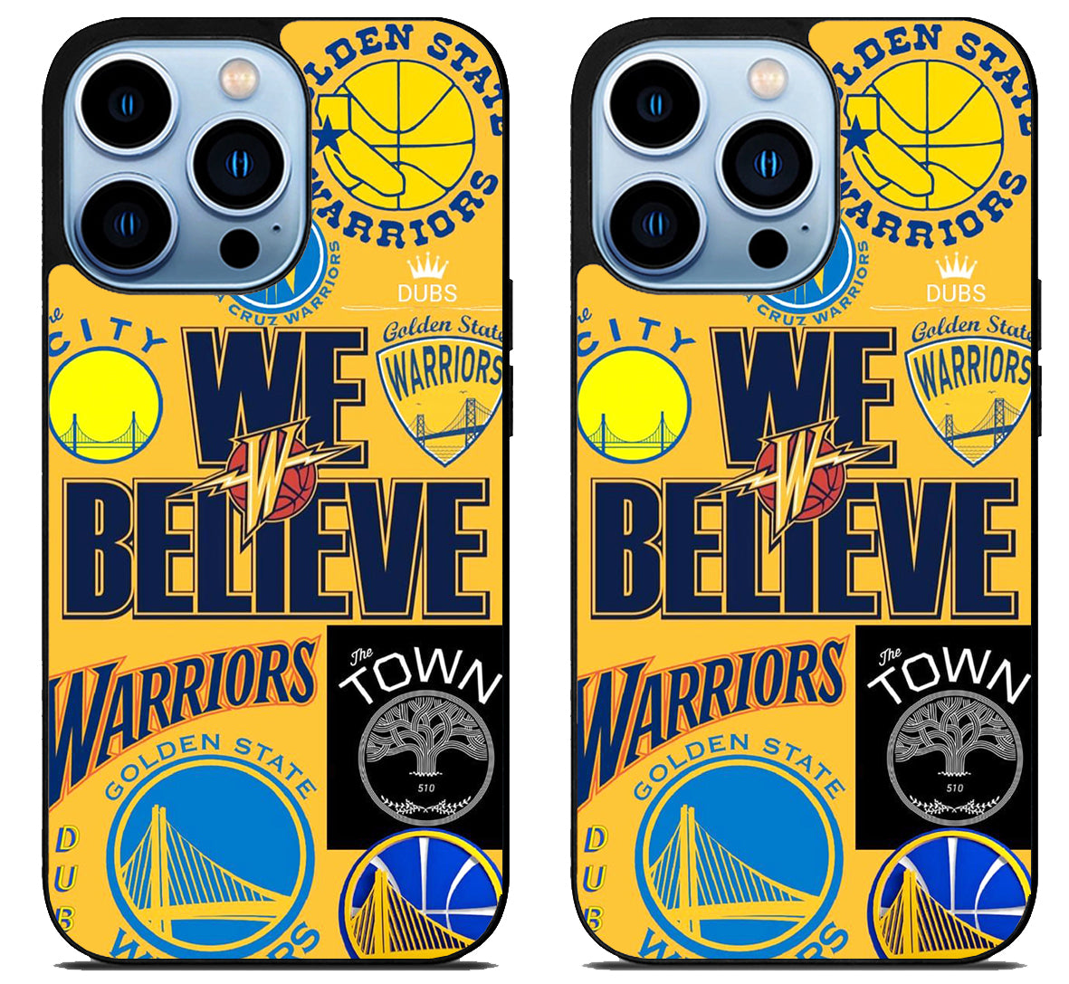 Golden State Warriors Collage iPhone 15 Pro | iPhone 15 Pro Max Case