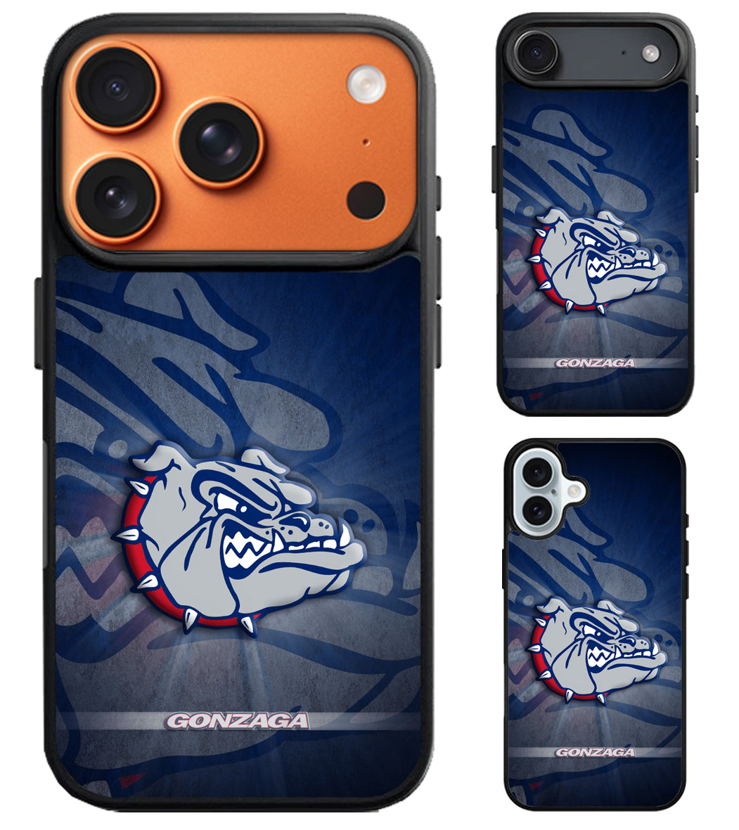 Gonzaga Bulldogs Background iPhone Air | iPhone 17 | 17 Pro | 17 Pro Max Case