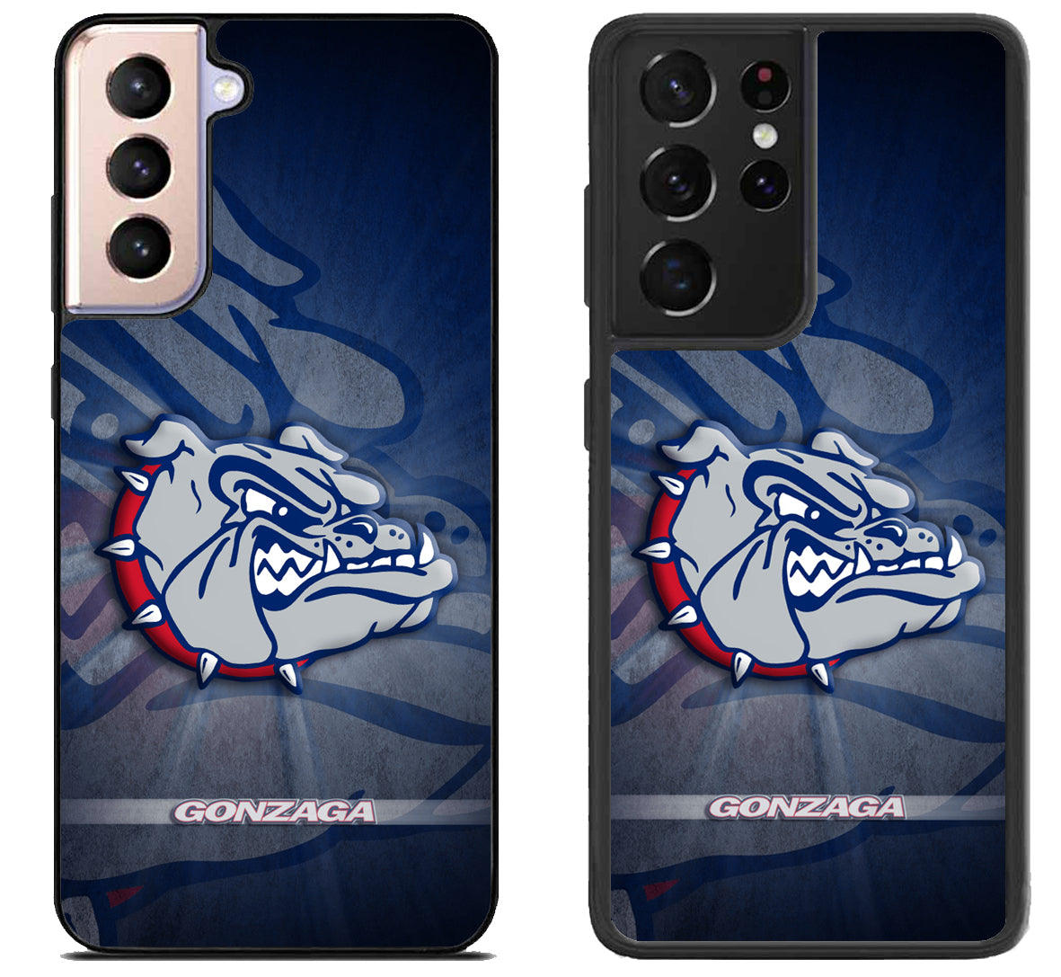 Gonzaga Bulldogs Background Samsung Galaxy S21 | S21 FE | S21+ | S21 Ultra Case