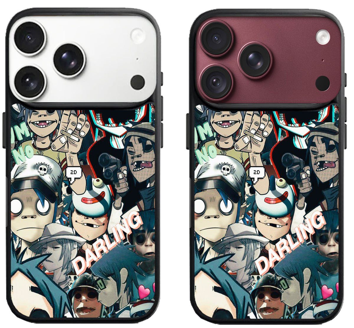 Gorillaz Collage iPhone 18 Pro | 18 Pro Max Case