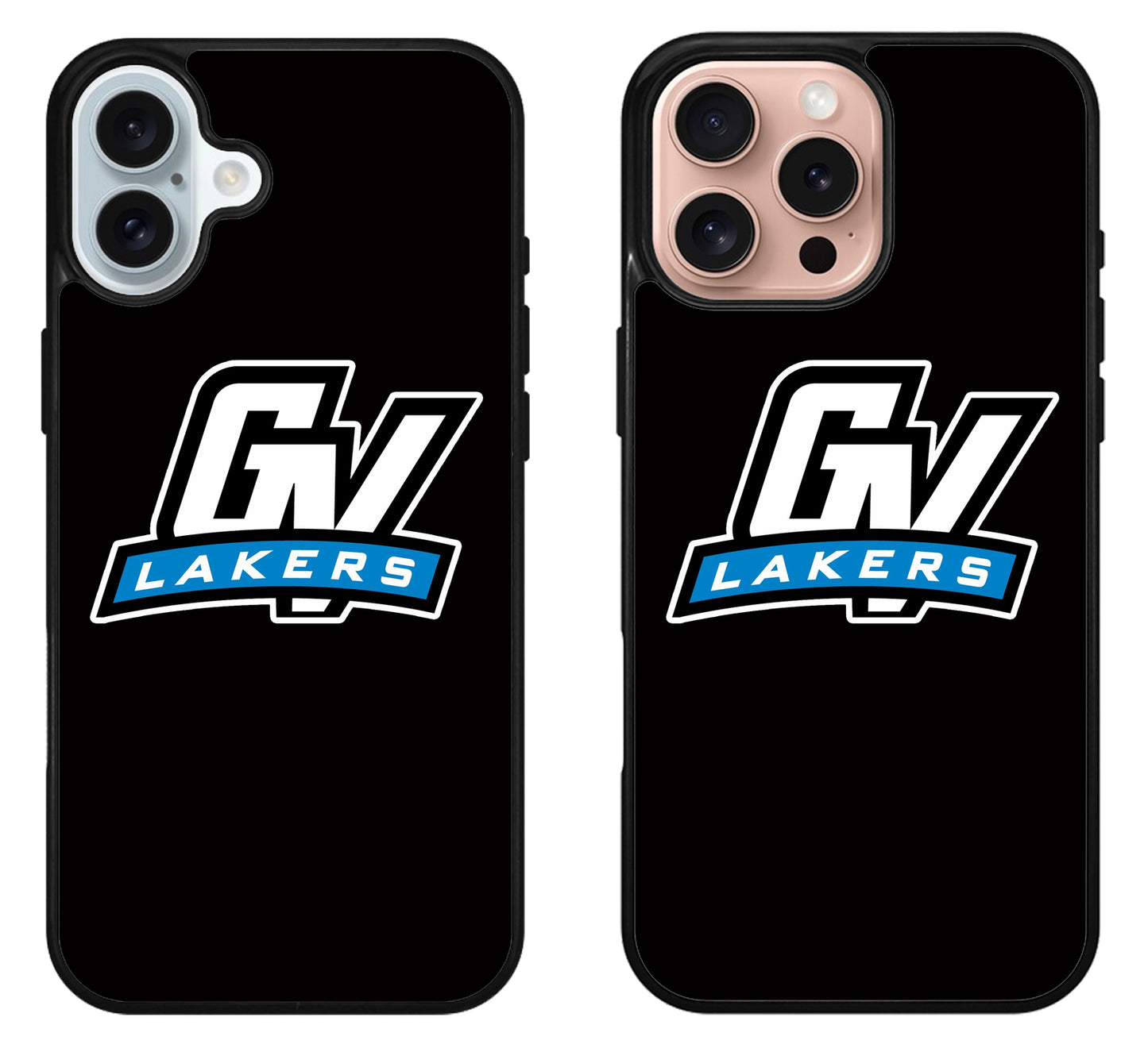 Grand Valley State Lakers Black iPhone 16 | 16 Plus | 16 Pro | 16 Pro Max Case