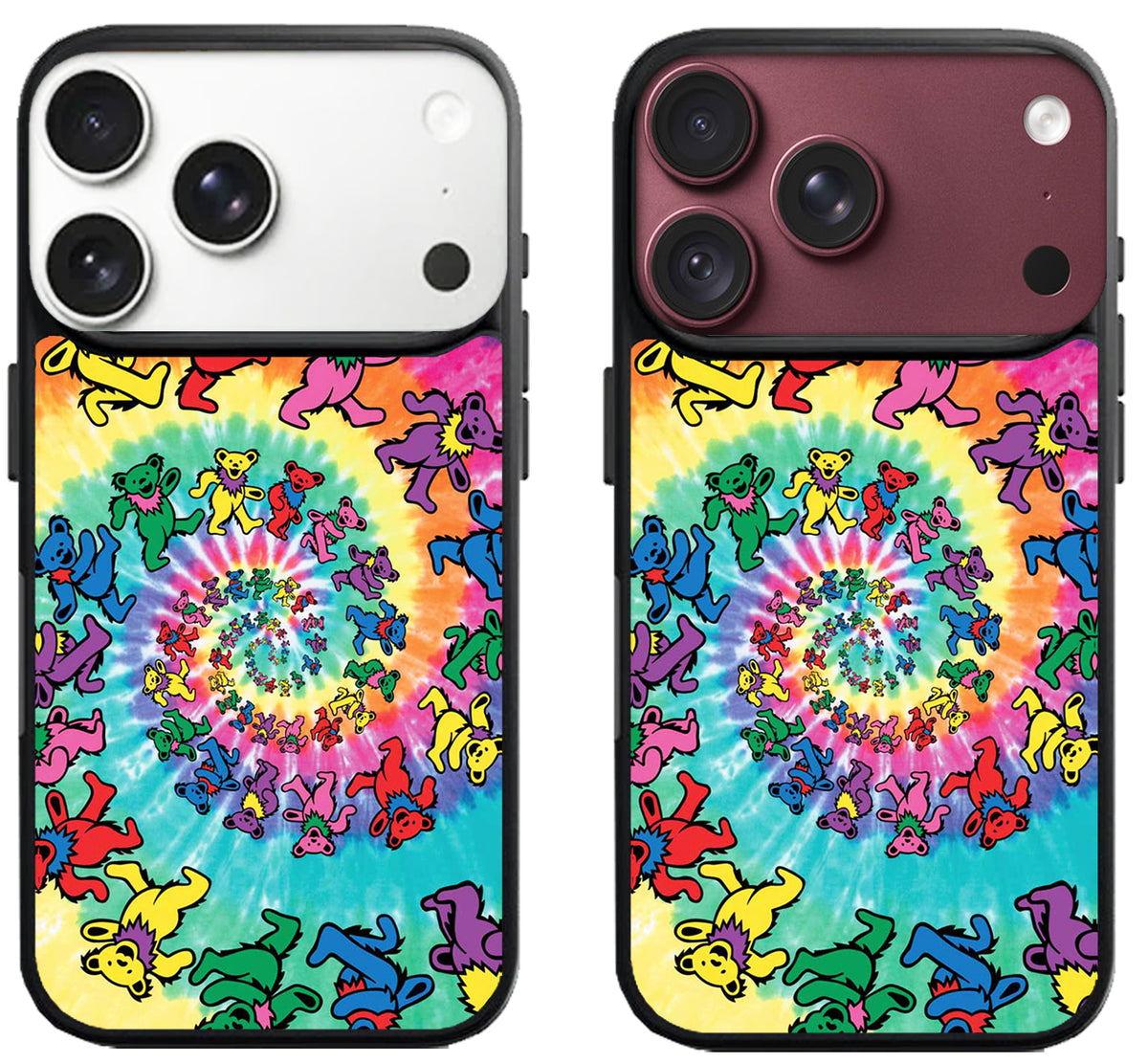 Grateful Dead Bear Tye Die iPhone 18 Pro | 18 Pro Max Case