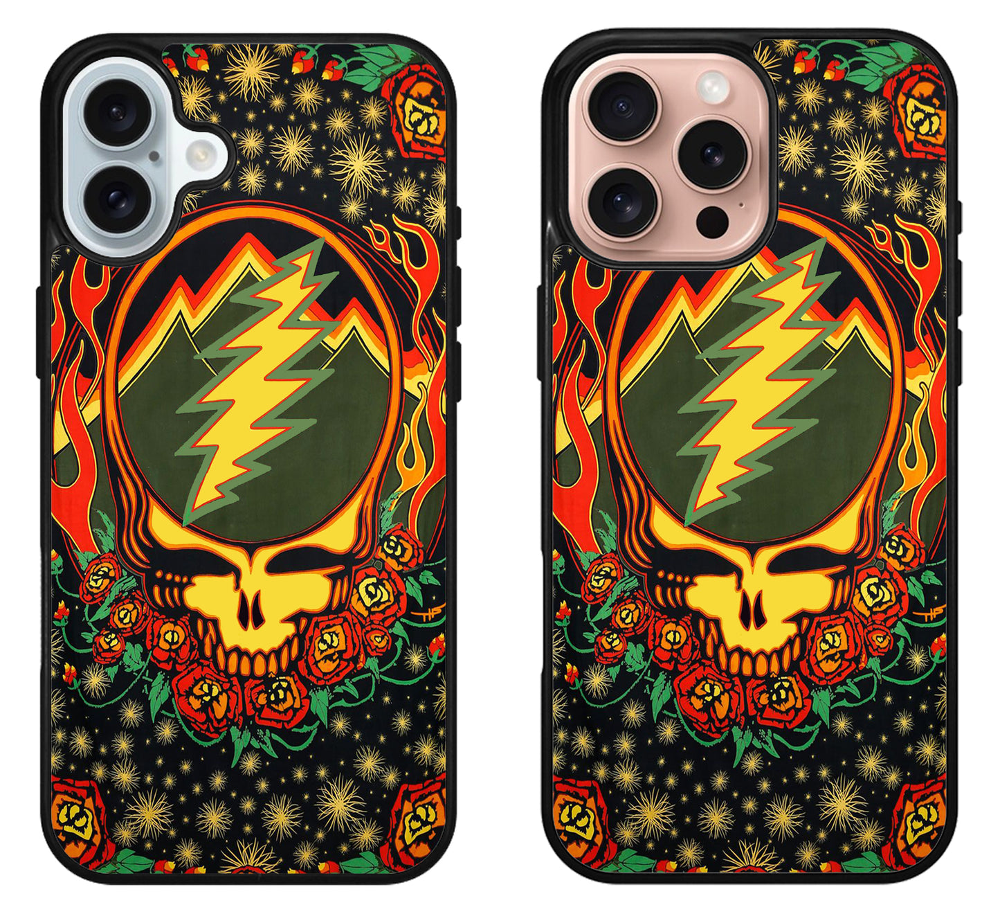 Grateful Dead Scarlet Fire iPhone 16 | 16 Plus | 16 Pro | 16 Pro Max Case