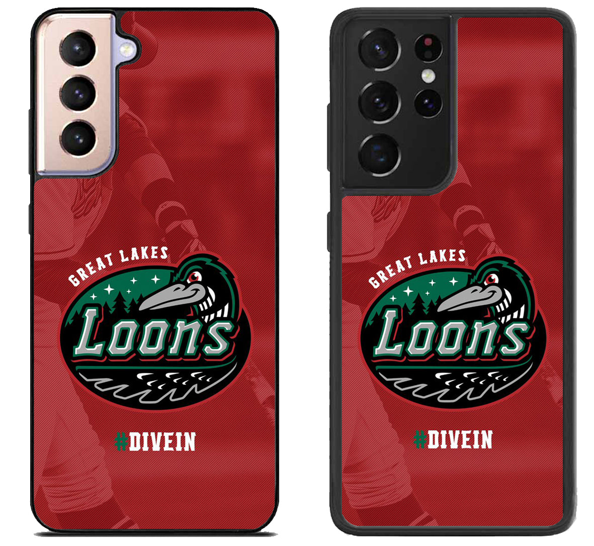 Great Lakes Loons Wallpaper Samsung Galaxy S21 | S21 FE | S21+ | S21 Ultra Case