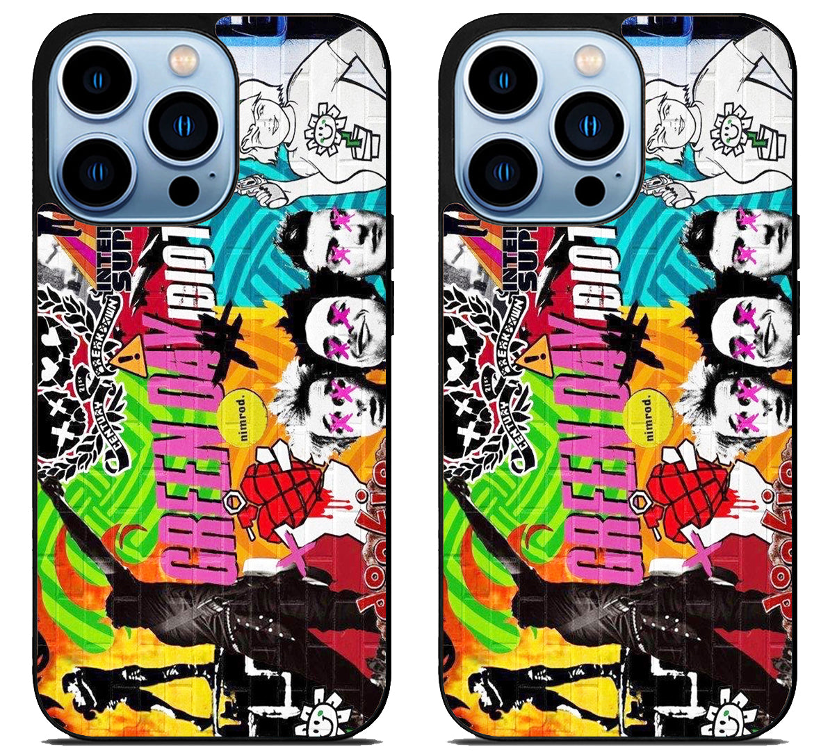 Green Day Graffity iPhone 15 Pro | iPhone 15 Pro Max Case